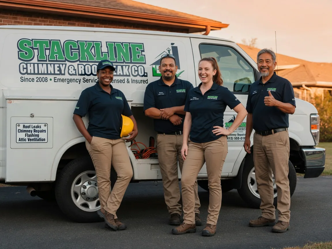 Chimney flashing repair company in Pleasant Lake, MI